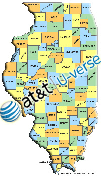 AT&T Uverse availability in Illinois